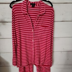 J CREW PAJAMA PANT TOP SET SMALL